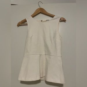 JCREW Peplum Too with Zippered Back Size XXS